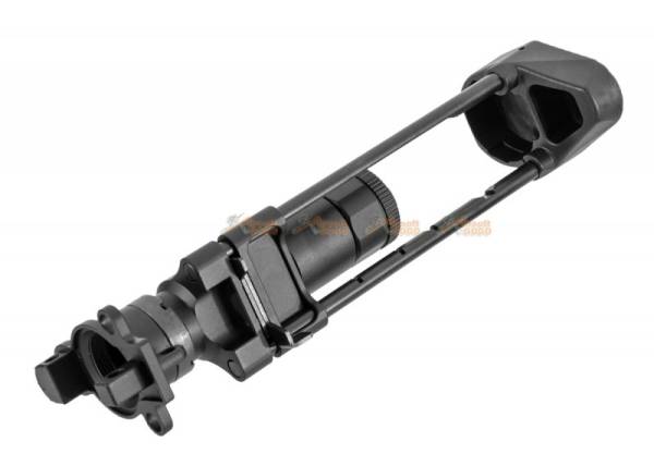 Army Force stock CNC Aluminum for CYMA MP5K AEG (Black) - Image 2