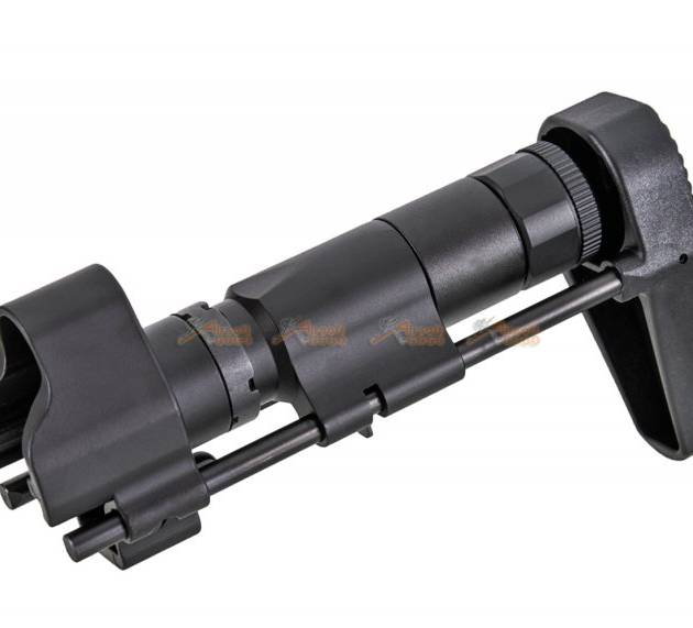 MP5 stock CNC for CYMA MP5 AEG only (Black)