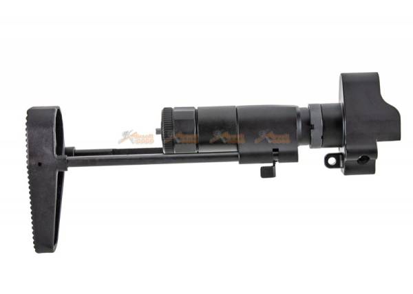 MP5 stock CNC for CYMA MP5 AEG only (Black) - Image 3
