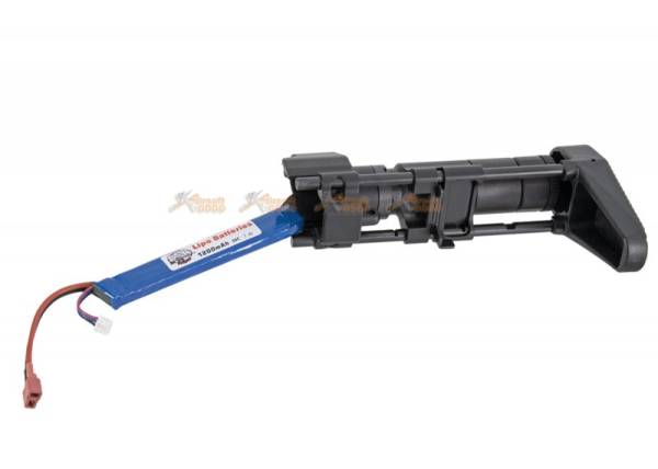 MP5 stock CNC for CYMA MP5 AEG only (Black) - Image 4