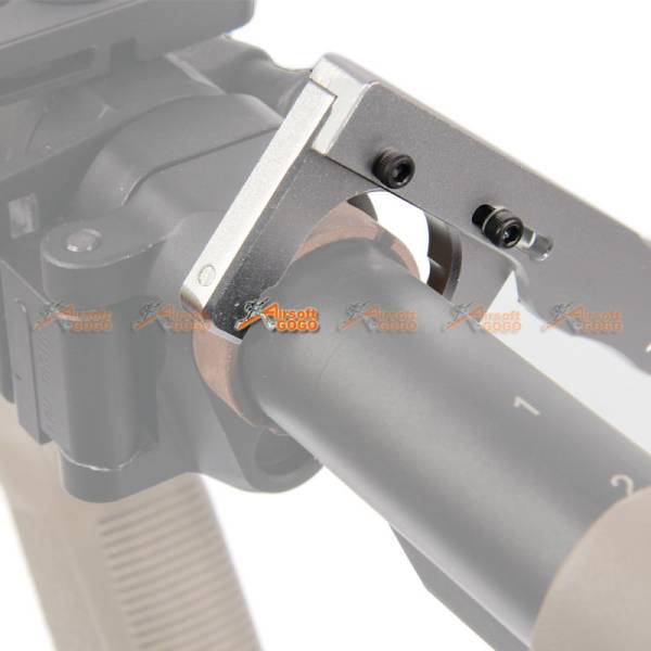 Army Force CNC Aluminum Adjustable Wrench (Silver) - Image 3