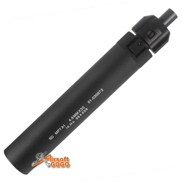 Angry Gun Power Up Silencer with 6.01 inner Barrel for KSC / KWA / Umarex MP7 SMG GBB