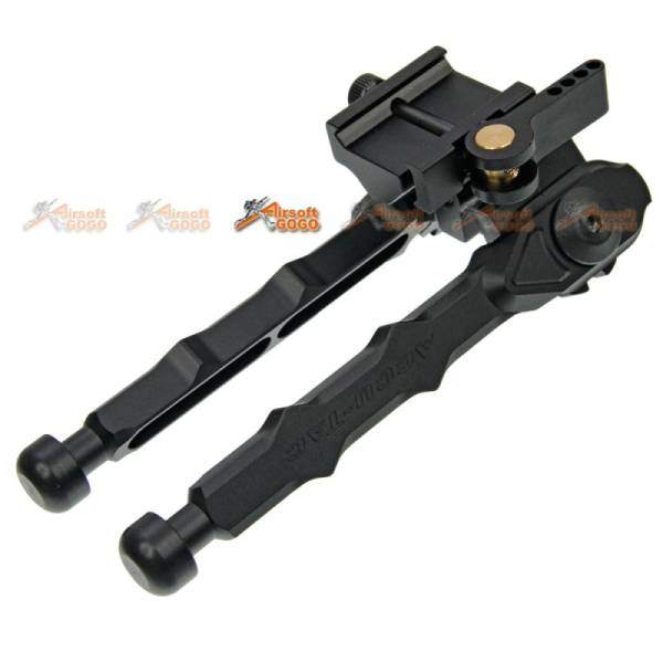 Aluminum 5.8 Inch QD Bipod for 20mm RIS, RAS, Rail