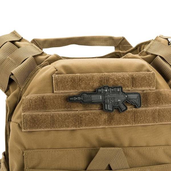 Aprilla Design PVC IFF Hook and Loop Modern Warfare Series Patch (Gun: MK12) - Image 2