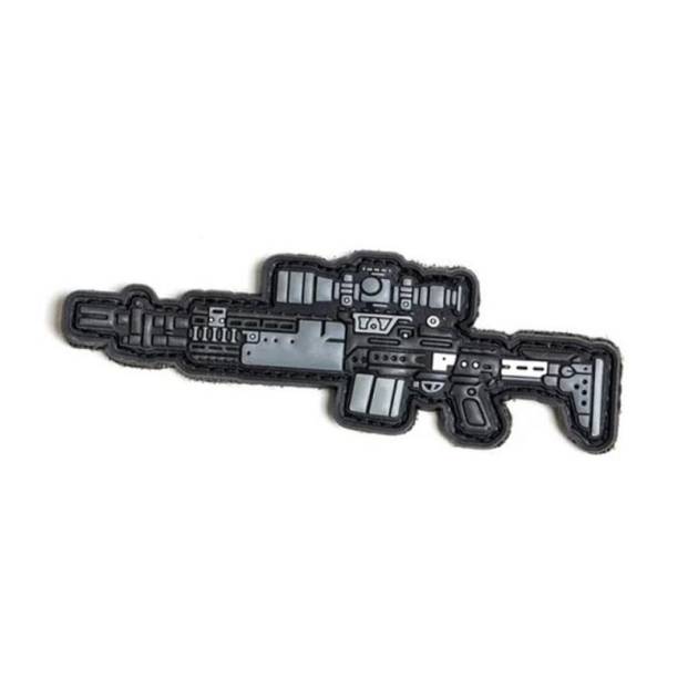 Aprilla Design PVC IFF Hook and Loop Modern Warfare Series Patch (Gun: EBR)