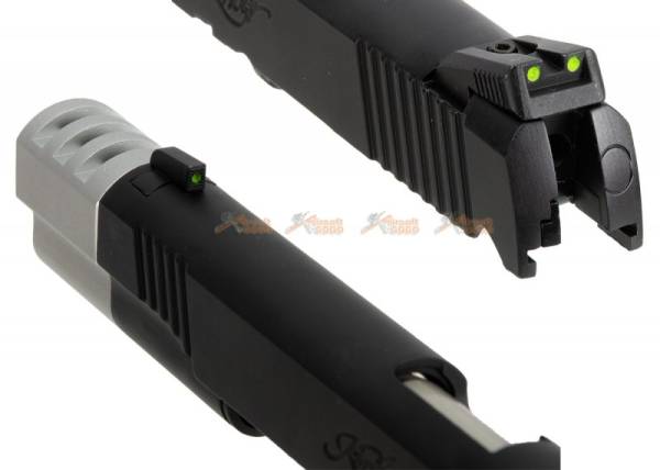 AGG Metal Slide Full Set with Compensator for Marui M1911 / Army R27 R28 R30 GBB - Image 3