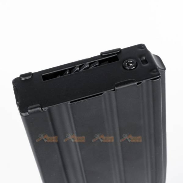 450rds Hi-Cap Metal Case Magazine for M4 /M16 Series Airsoft AEG (Black) - Image 3