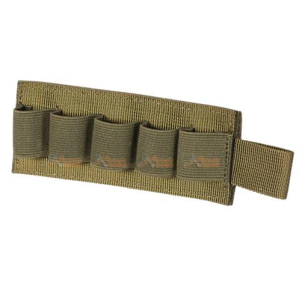 5rd Shotgun Shell Holder with Hook Backing (Foliage Green) - Image 2