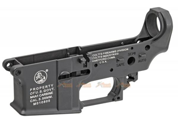 Metal Receiver for WA M4 GBB (Black)
