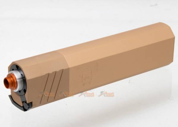 180mm Silener with Silencer Adapter ( 14mm CCW & 11mm CW )  for  AEG / GBBR - DE - Image 2