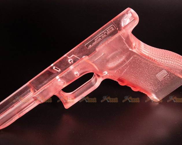 Polymer RTF Lower Grip Frame for Marui G17 Gen3 Series GBB (Pink)