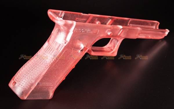 Polymer RTF Lower Grip Frame for Marui G17 Gen3 Series GBB (Pink) - Image 3
