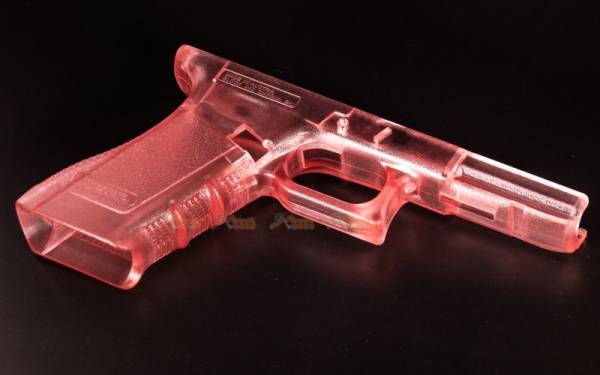 Polymer RTF Lower Grip Frame for Marui G17 Gen3 Series GBB (Pink) - Image 2