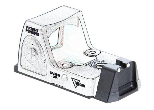 AGG High Profile RMR Sight Mount for SIG P320 M17 M18 GBB - Image 4