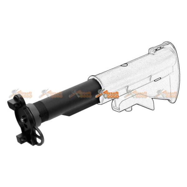 AGG Stock Adaptor w/ M4 Stock Pipe for Tokyo Marui & JG MP5K (Black) - Image 5