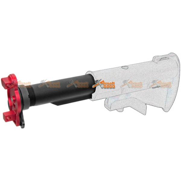 AGG Stock Adaptor w/ M4 Stock Pipe for Tokyo Marui & JG MP5K (Red) - Image 5