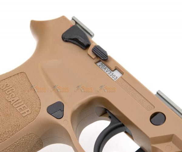 VFC / SIG AIR P320 M17 GBB Lower Frame Grip (DE) - Image 3