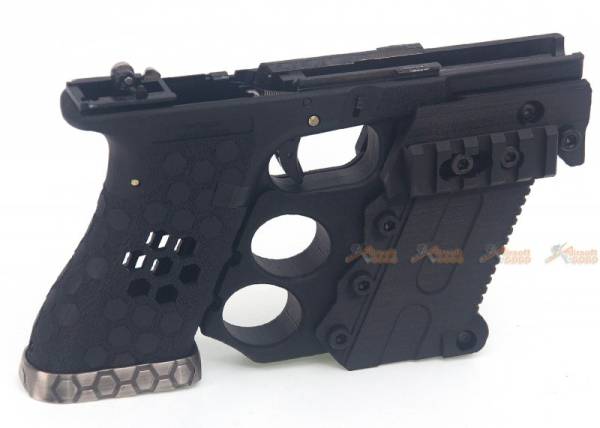 SLONG 3D printing G-Kriss Kit X AW G17 Grip set for WE G17 G34 Airsoft GBB - Image 2