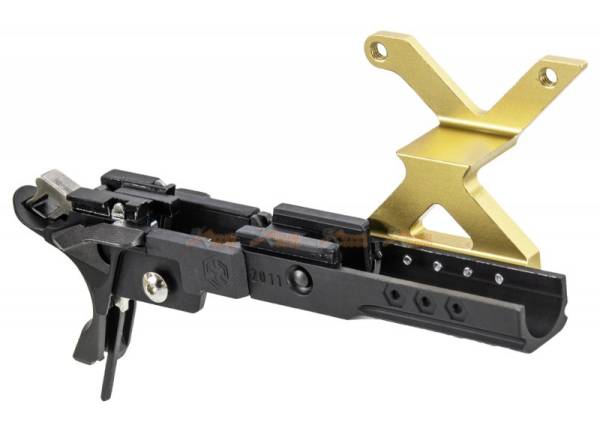 HI-CAPA MID FRAME with C-More Mount (Type 3 Gold) for TM, WE Hi-Capa GBB - Image 4