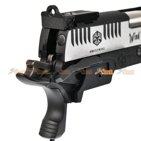 AW Custom IPSC Slide Set (.38 Supercomp Race) for Marui / WE Hi-Capa 5.1, 4.3 Airsoft GBB - Image 5