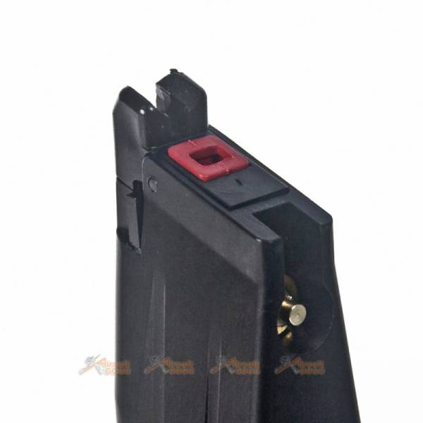 HXMG01 30rds Metal Gas Magazine for EMG SAI Hi-Capa Series GBB (Black) - Image 2
