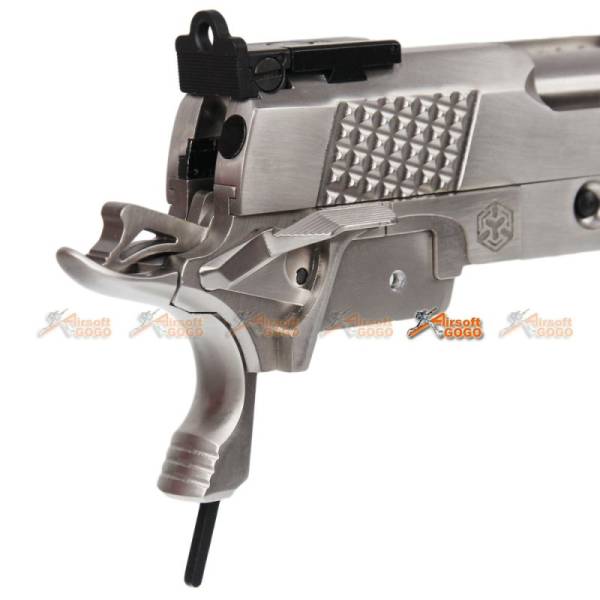 AW Custom IPSC Slide Set for Marui / WE Hi-Capa 5.1, 4.3 Airsoft GBB (Silver) - Image 3