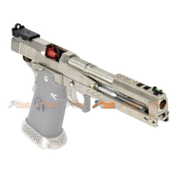 AW Custom IPSC Slide Set for Marui / WE Hi-Capa 5.1, 4.3 Airsoft GBB (Silver) - Image 11