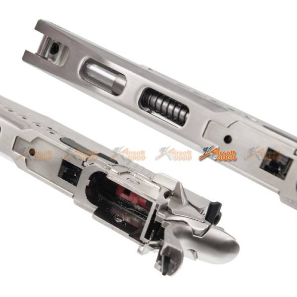 AW Custom IPSC Slide Set for Marui / WE Hi-Capa 5.1, 4.3 Airsoft GBB (Silver) - Image 7
