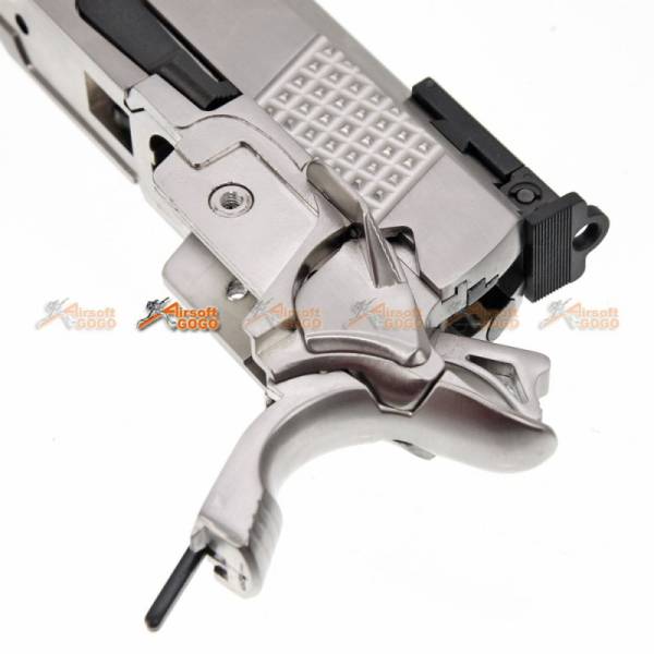 AW Custom IPSC Slide Set for Marui / WE Hi-Capa 5.1, 4.3 Airsoft GBB (Silver) - Image 8