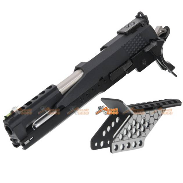 AW Custom IPSC Slide Set for Marui / WE Hi-Capa 5.1, 4.3 Airsoft GBB (Black)