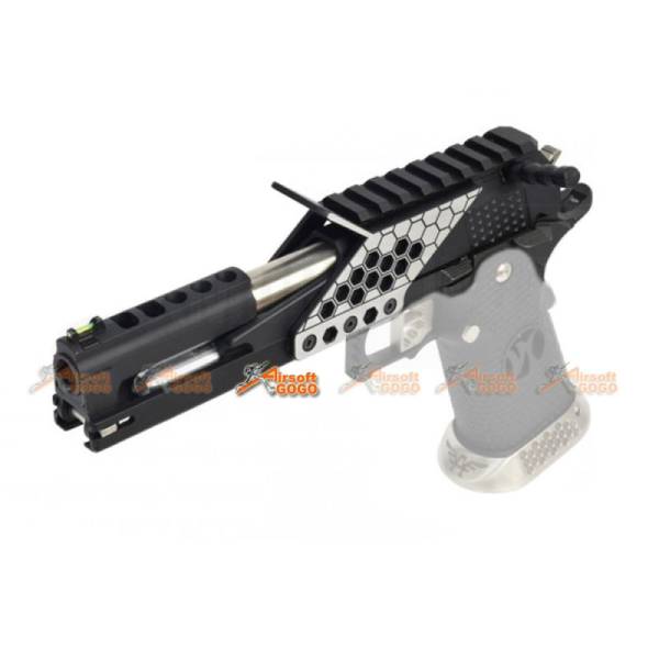 AW Custom IPSC Slide Set for Marui / WE Hi-Capa 5.1, 4.3 Airsoft GBB (Black) - Image 9