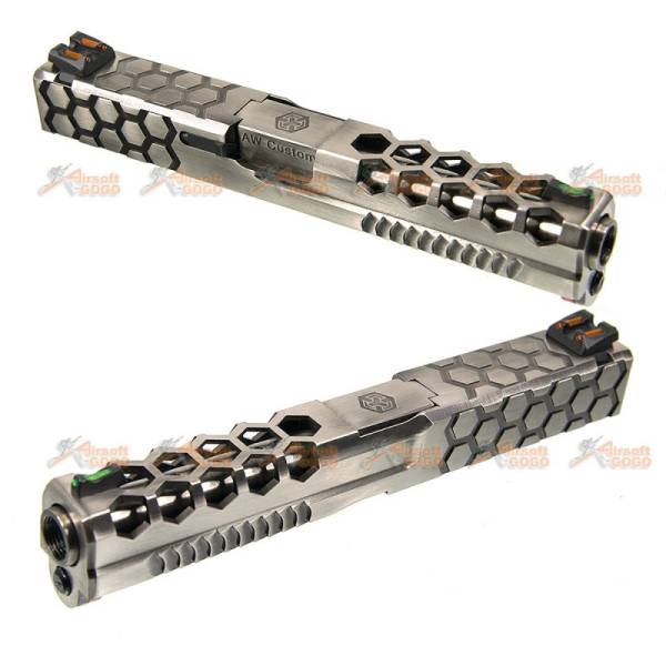 AMORER WORKS CUSTOM HEX CUT Slide Set for Marui WE G17 GBB - Image 3