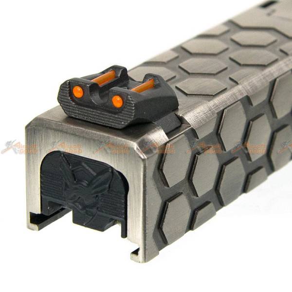 AMORER WORKS CUSTOM HEX CUT Slide Set for Marui WE G17 GBB - Image 4