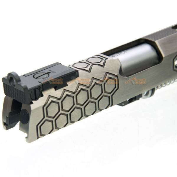 AMORER WORKS CUSTOM HEX CUT Slide Set for Marui M1911 GBB - Image 4