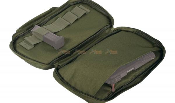 Carrying Pistol Bag with 6 Storage Pockets  (Medium Size, Foliage Green) - Image 2