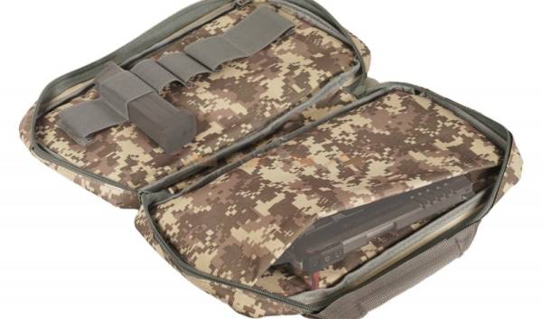Carrying Pistol Bag with 6 Storage Pockets  (Medium Size, Universal Camouflage Pattern) - Image 2