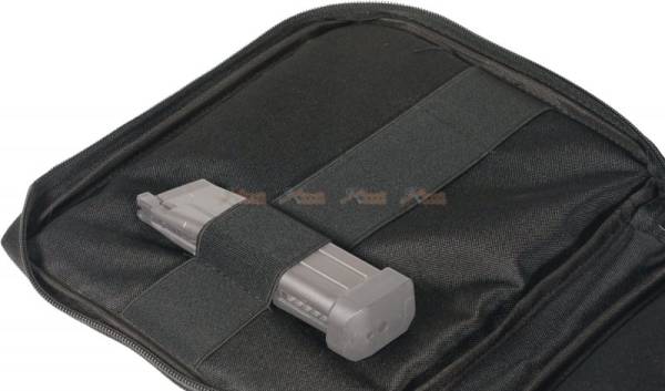 Carrying Pistol Bag with 5 Storage Pockets  (Small Size, Black) - Image 4