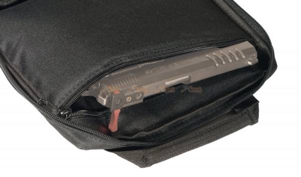 Carrying Pistol Bag with 5 Storage Pockets  (Small Size, Black) - Image 5