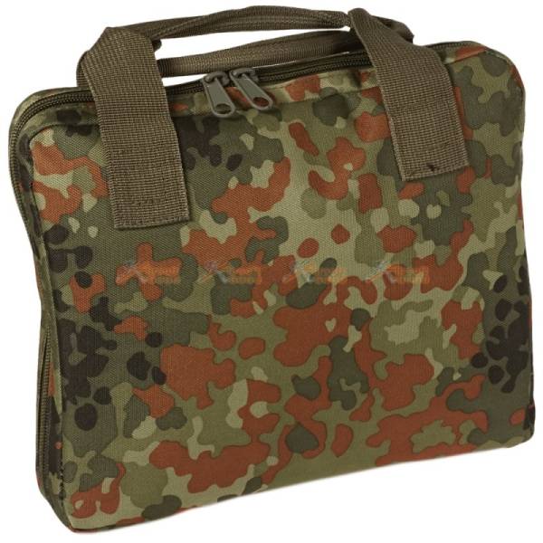Carrying Pistol Bag with 5 Storage Pockets  (Small Size, Flecktarn) - Image 2