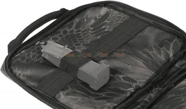 Carrying Pistol Bag with 5 Storage Pockets  (Small Size, Kryptek Neptune) - Image 5