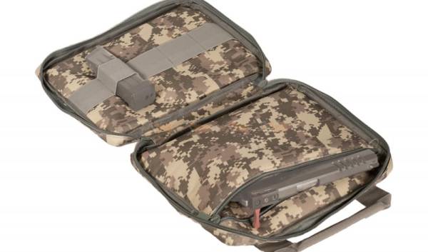 Airsoft Carrying GBB Bag with 5 Storage Pockets  (Small Size, Universal Camouflage Pattern) - Image 2