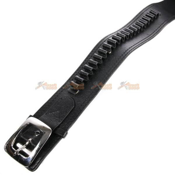 Tactical Airsoft Right Handed Synthetic Leather Belt Holster (Black) - Image 4