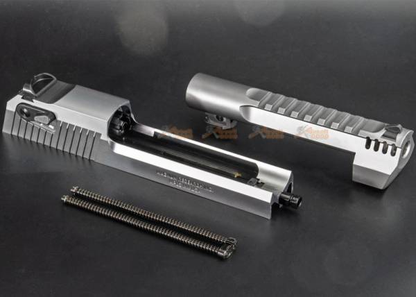 CYBERGUN WE  Desert Eagle Pistol GBB Slide Set (Silver)