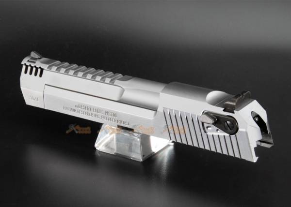 CYBERGUN WE  Desert Eagle Pistol GBB Slide Set (Silver) - Image 4
