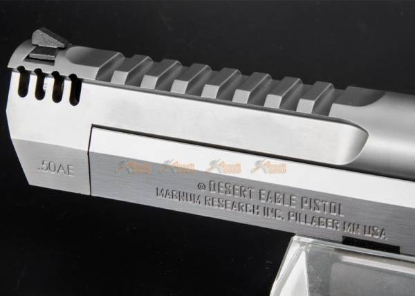 CYBERGUN WE  Desert Eagle Pistol GBB Slide Set (Silver) - Image 5