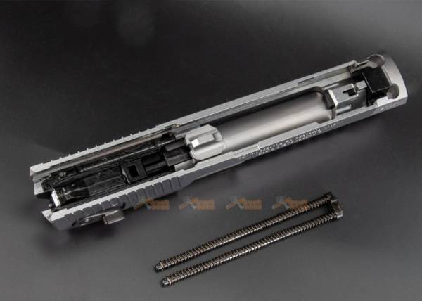 CYBERGUN WE  Desert Eagle Pistol GBB Slide Set (Silver) - Image 7
