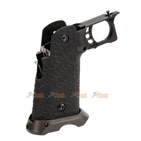 EMG / STI John Wick 3 Combat Master 2011 Grip Set for Marui/WE Hi-Capa Airsoft GBB (Black) - Image 2