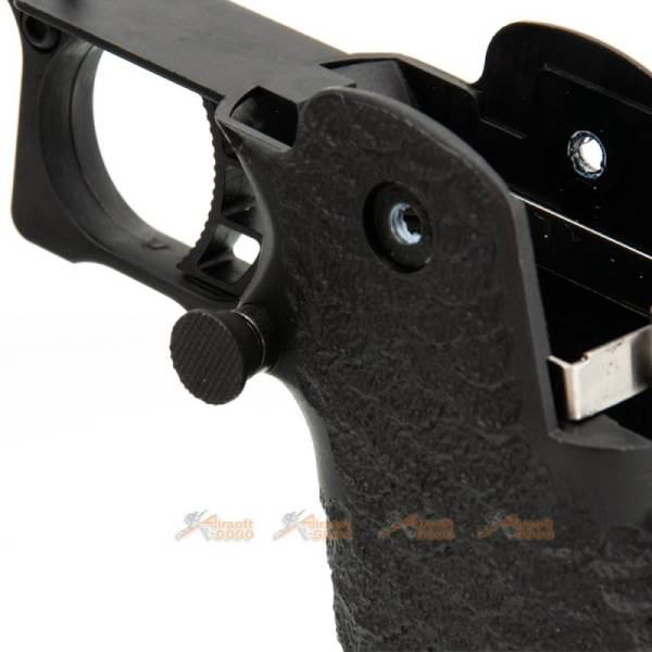 EMG / STI John Wick 3 Combat Master 2011 Grip Set for Marui/WE Hi-Capa Airsoft GBB (Black) - Image 3