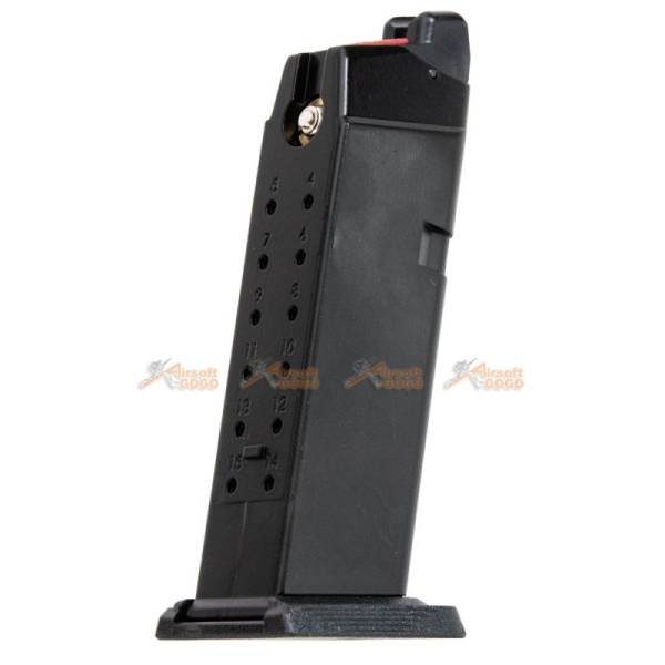 EMG / SAI Utility Compact G19 23rds Gas Metal Magazine for EMG Blu / Marui / WE - Image 2