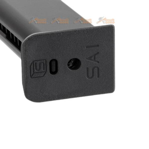 EMG / SAI Utility Compact G19 23rds Gas Metal Magazine for EMG Blu / Marui / WE - Image 3